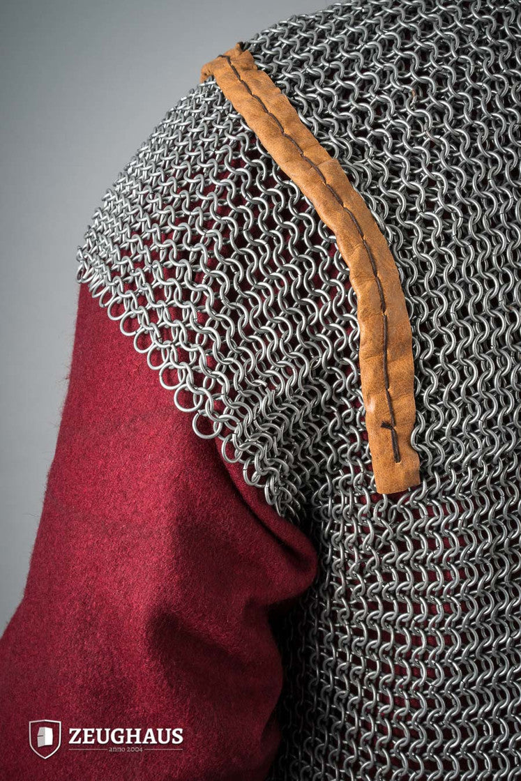 Roundring Chainmail Lorica Hamata 9 mm Oiled Steel B-Stock