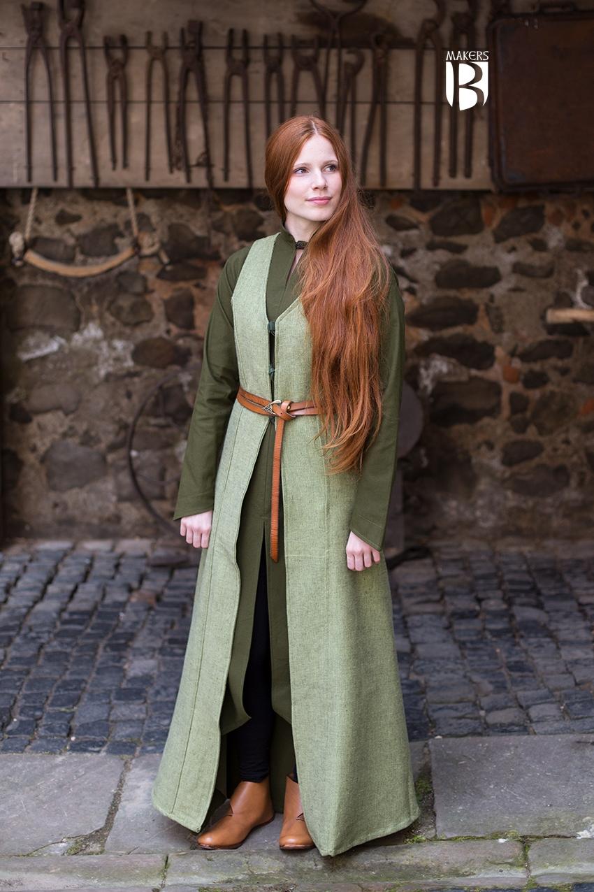 Sleeveless Coat Maiva Linden Green