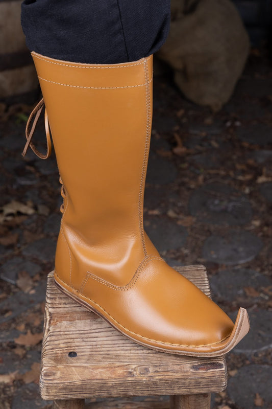 Medieval Boots Emmerich Light Brown