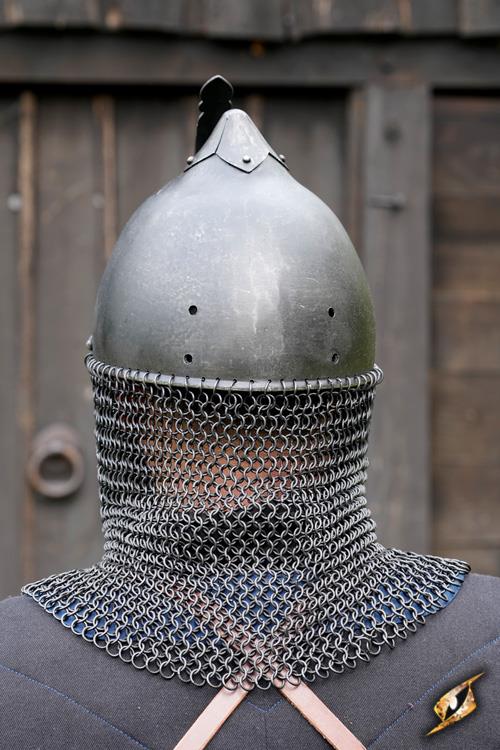 Persischer Helm, brüniert S/M