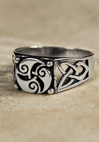 Celtic Ring Trisana Silver