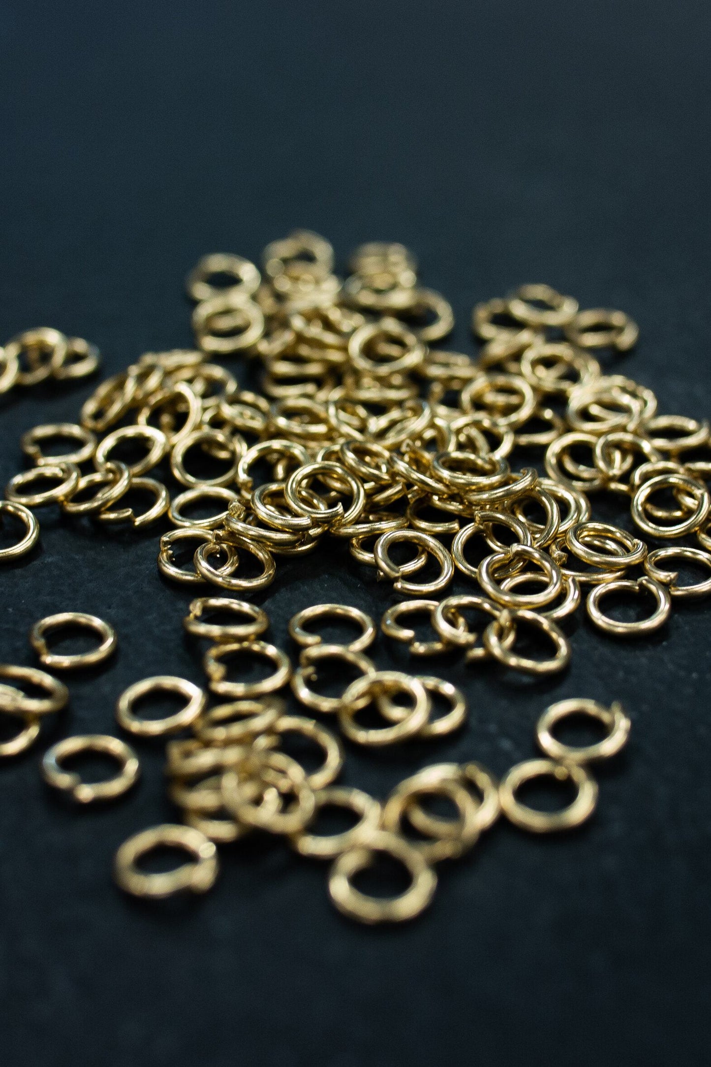 Kettenringe Messing 5mm