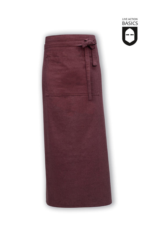 Long Apron Brown