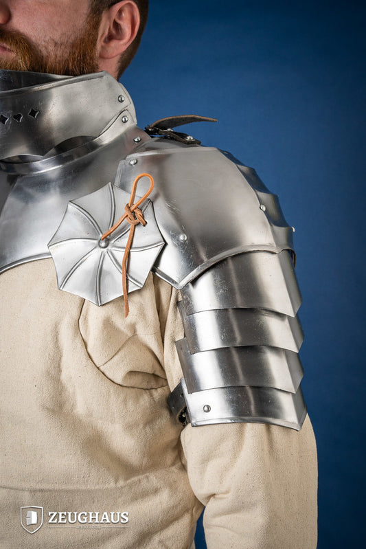 Plattenschultern 15 Jh. mit Schwebescheiben 1,6mm Poliert