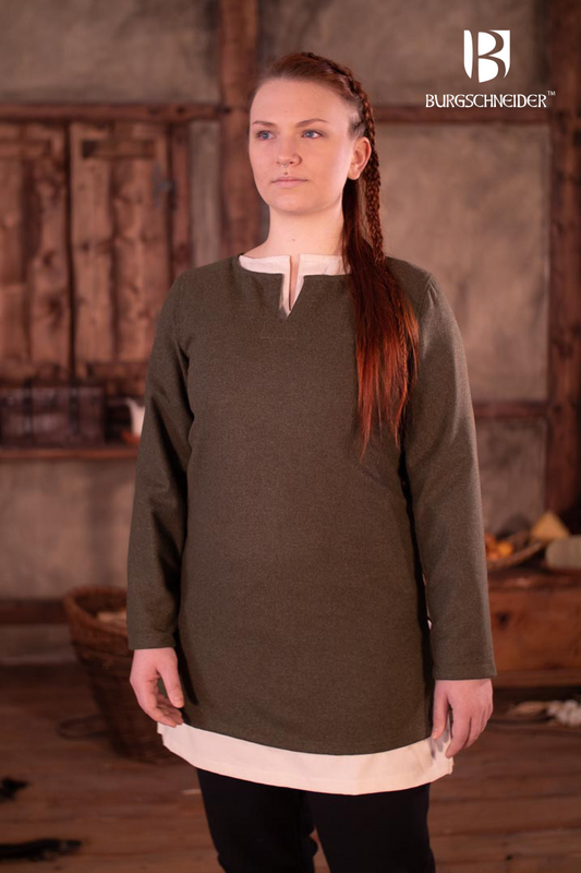 Short Tunic Svenja Olive Green