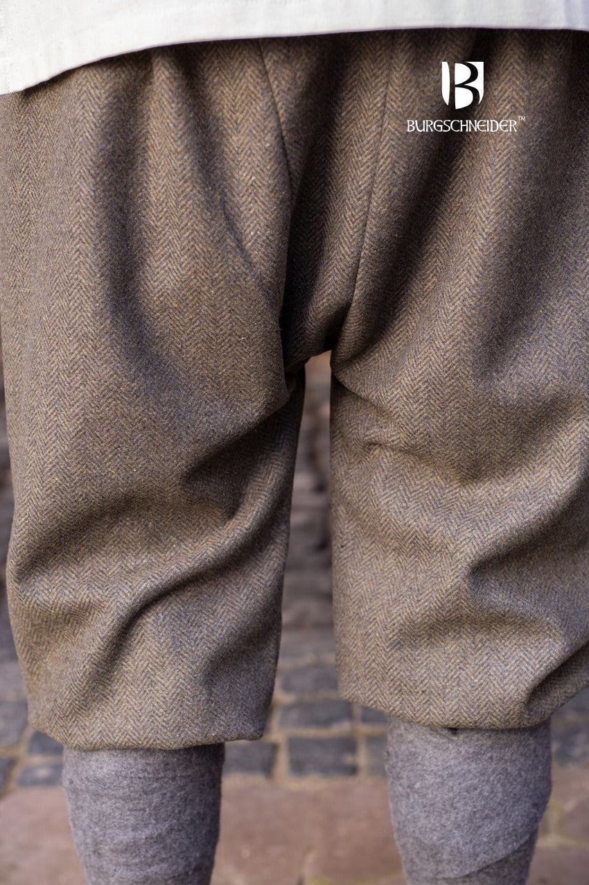 Rus Pants Tilda Herringbone Olive/Grey