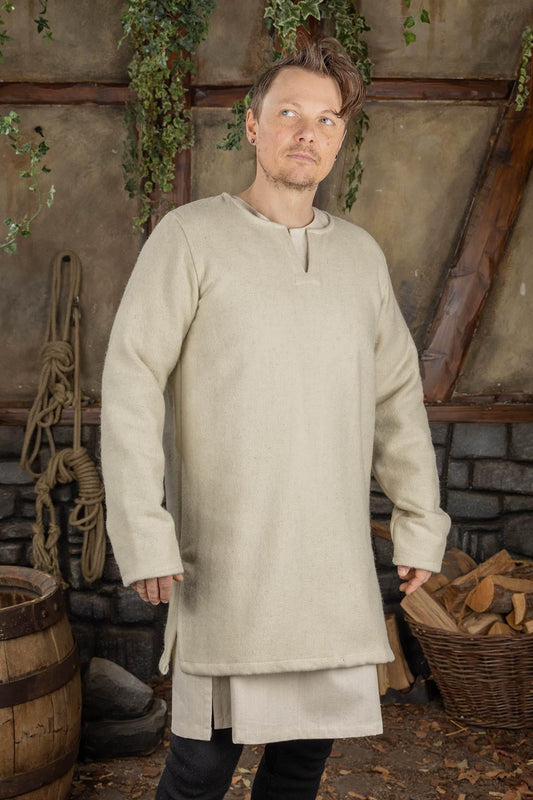 Wool Tunic Lodin Natural