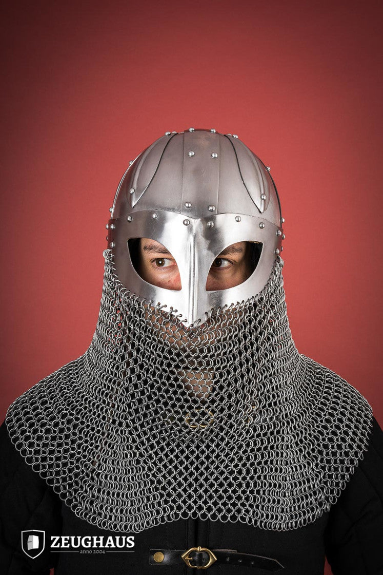 Spectacle Viking Helmet 1,6 mm Polished B-Stock – Dein Larp Shop