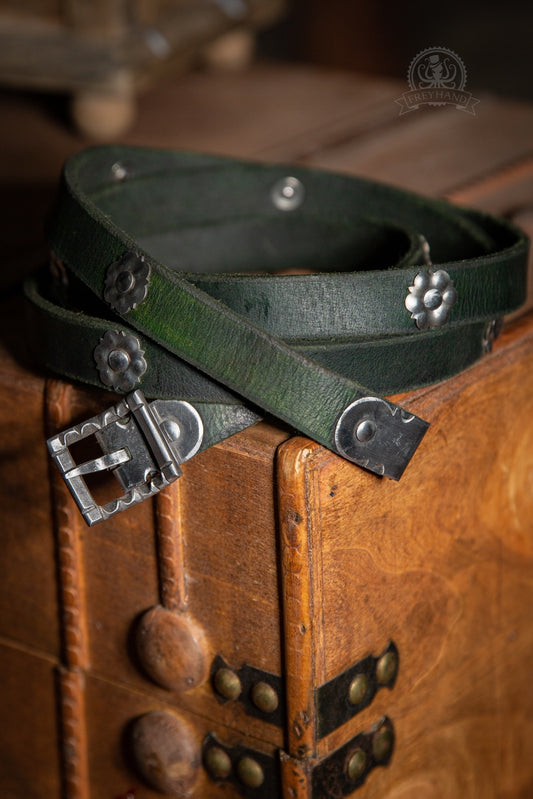 Decorated Belt Wolfram Green